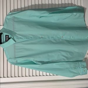 Mint Long Sleeve Button Down Express Shirt